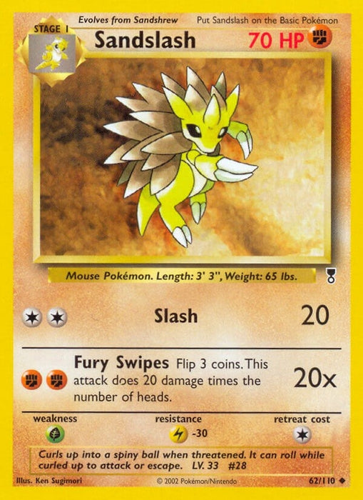 Image for Sandslash (062/110) (Reverse Holofoil) [Legendary Collection] - Pokemon