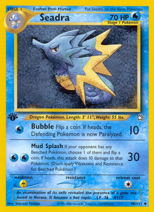 Image for Seadra (048/111) (1st Edition) [Neo Genesis] - Pokemon