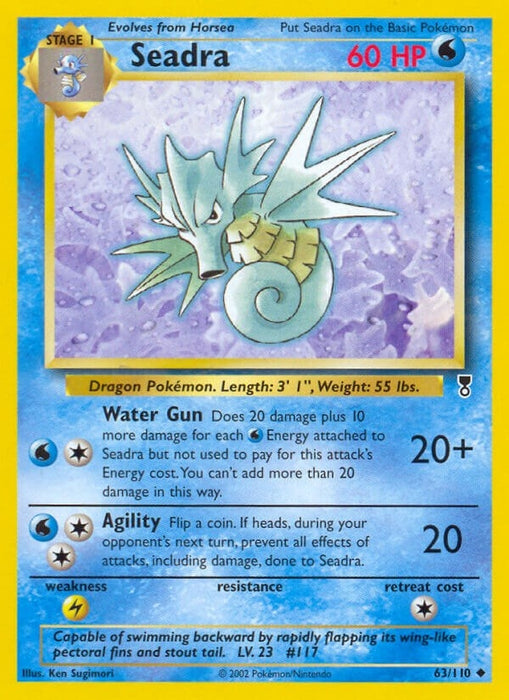 Image for Seadra (063/110) (Reverse Holofoil) [Legendary Collection] - Pokemon