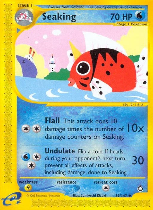 Image for Seaking (059/147) [Aquapolis] - Pokemon