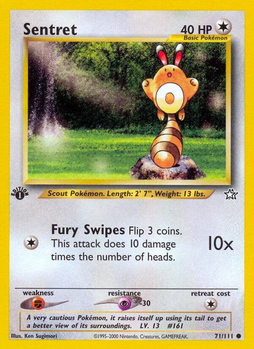 Image for Sentret (071/111) (1st Edition) [Neo Genesis] - Pokemon
