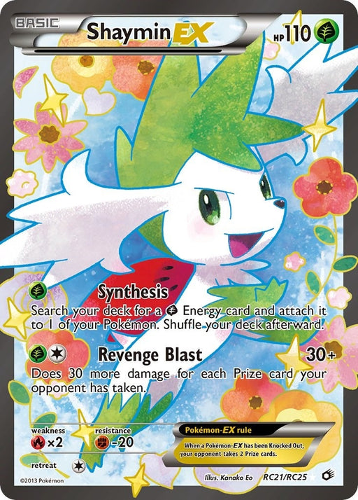 Image for Shaymin EX (Full Art) (RC21/RC25) (Holofoil) [Legendary Treasures: Radiant Collection] - Pokemon