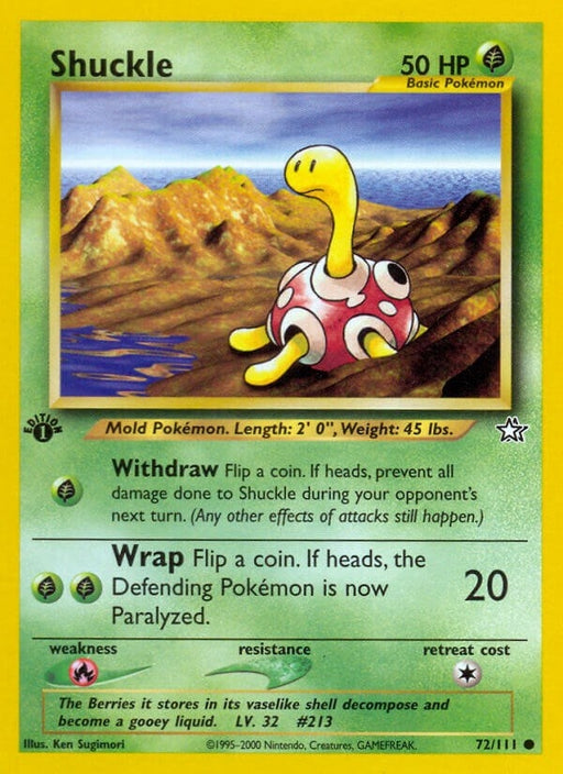 Image for Shuckle (072/111) (Unlimited) [Neo Genesis] - Pokemon