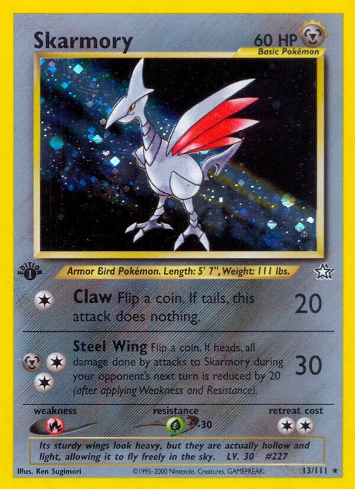 Image for Skarmory (013/111) (1st Edition Holofoil) [Neo Genesis] - Pokemon