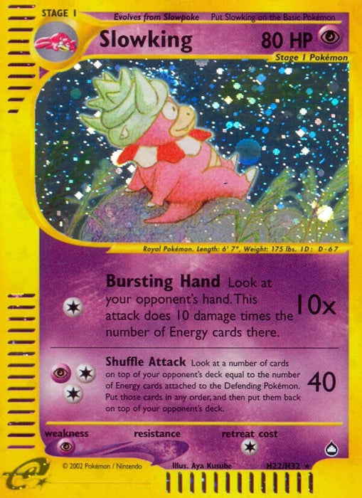 Image for Slowking (H22) (H22/H32) (Holofoil) [Aquapolis] - Pokemon