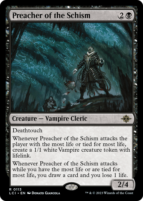 Preacher of the Schism [LCI-113] Foil - The Lost Caverns of Ixalan