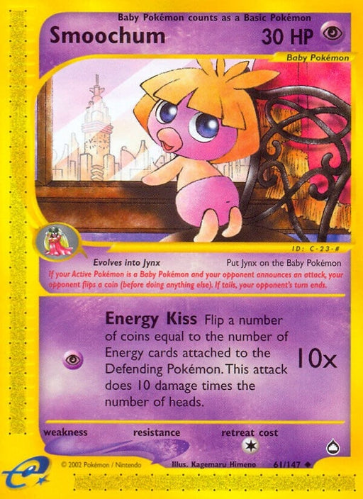Image for Smoochum (061/147) (Reverse Holofoil) [Aquapolis] - Pokemon