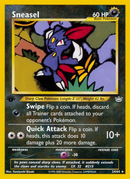 Image for Sneasel (24/64) (Unlimited) [Neo Revelation] - Pokemon