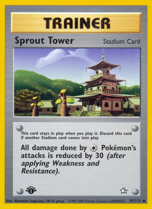 Image for Sprout Tower (097/111) (Unlimited) [Neo Genesis] - Pokemon