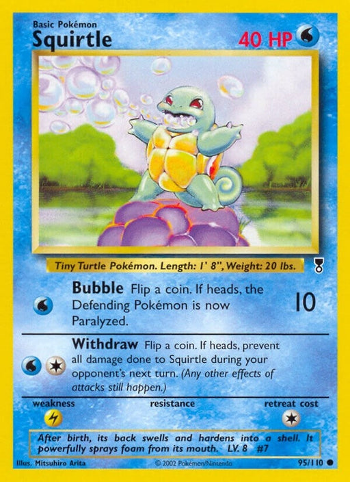 Image for Squirtle (095/110) (Reverse Holofoil) [Legendary Collection] - Pokemon