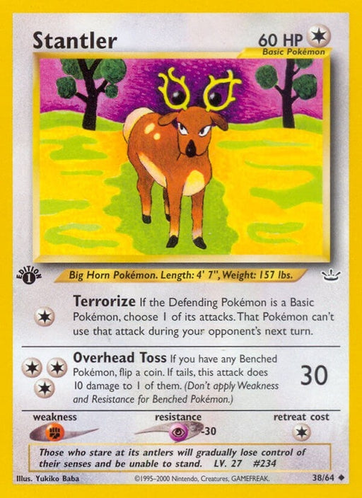 Image for Stantler (38/64) (Unlimited) [Neo Revelation] - Pokemon