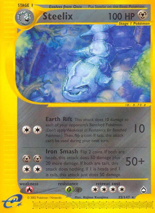 Image for Steelix (035/147) (Reverse Holofoil) [Aquapolis] - Pokemon