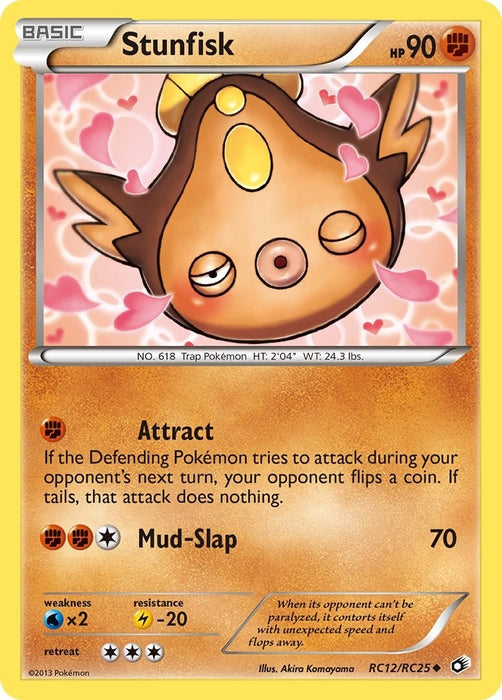 Image for Stunfisk (RC12/RC25) (Holofoil) [Legendary Treasures: Radiant Collection] - Pokemon