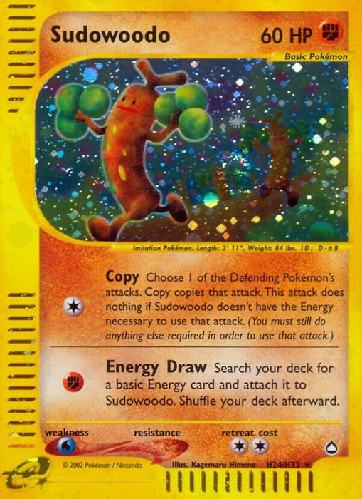 Image for Sudowoodo (H24) (H24/H32) (Holofoil) [Aquapolis] - Pokemon