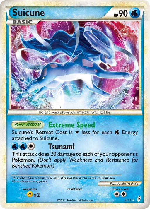 Image for Suicune (Shiny) (SL11) (Holofoil) [Call of Legends] - Pokemon