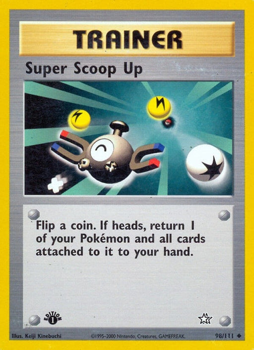 Image for Super Scoop Up (098/111) (1st Edition) [Neo Genesis] - Pokemon