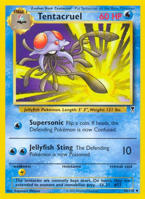 Image for Tentacruel (066/110) (Reverse Holofoil) [Legendary Collection] - Pokemon