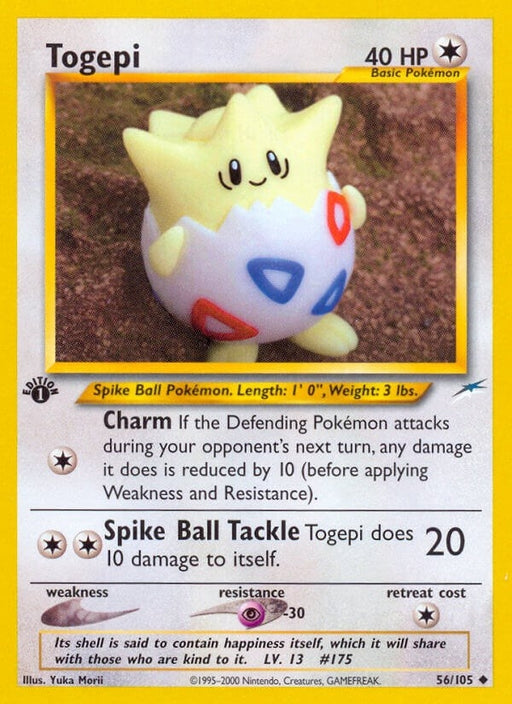Image for Togepi (056/105) (Unlimited) [Neo Destiny] - Pokemon