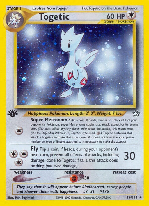 Image for Togetic (016/111) (Unlimited Holofoil) [Neo Genesis] - Pokemon