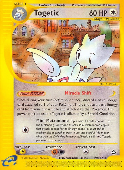 Image for Togetic (039/147) [Aquapolis] - Pokemon