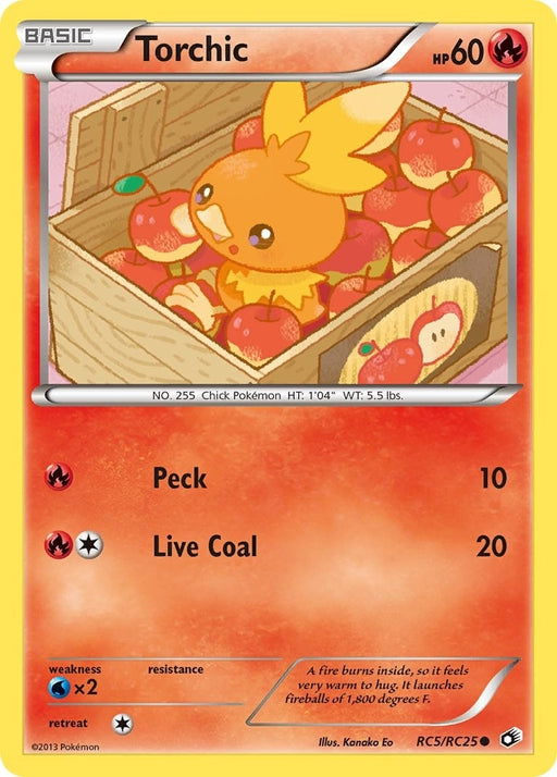 Image for Torchic (RC5/RC25) (Holofoil) [Legendary Treasures: Radiant Collection] - Pokemon
