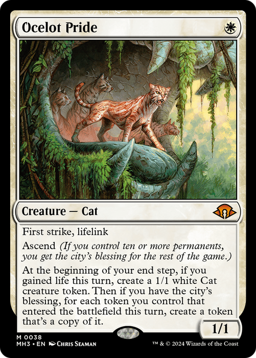 Ocelot Pride [MH3-038] Foil - Modern Horizons 3