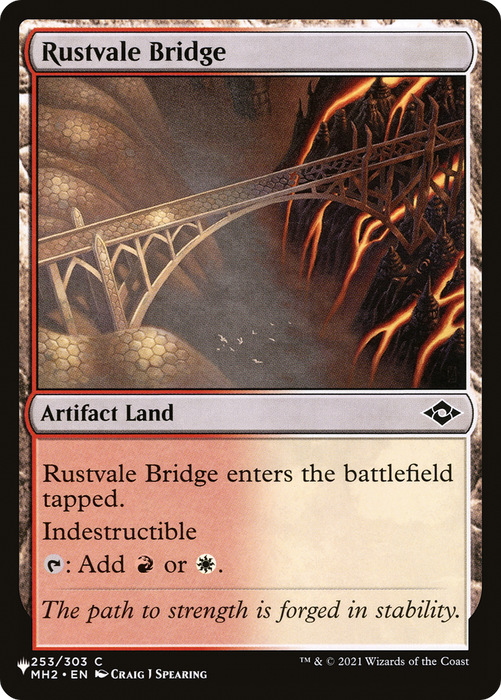 Rustvale Bridge [PLST-MH2-253] - The List