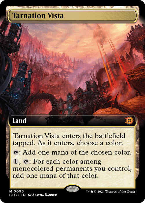 Tarnation Vista (Extended Art) [BIG-095] Foil - The Big Score