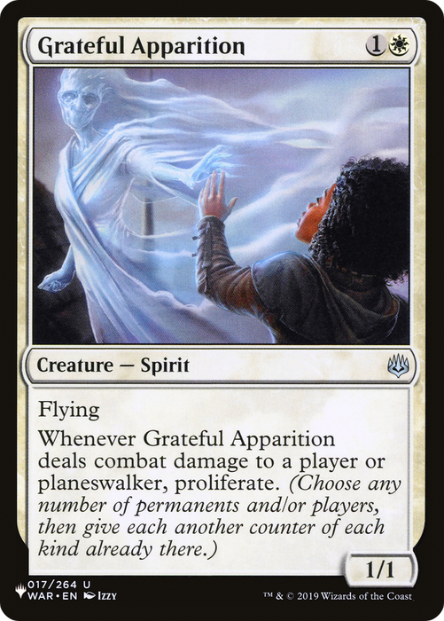 Grateful Apparition [PLST-WAR-17] - The List