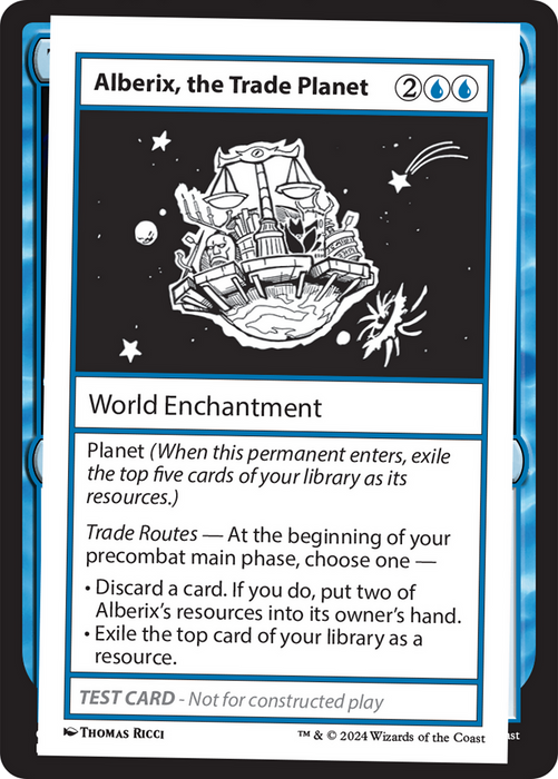 Alberix, the Trade Planet [MB2-999-ATP] - Mystery Booster 2