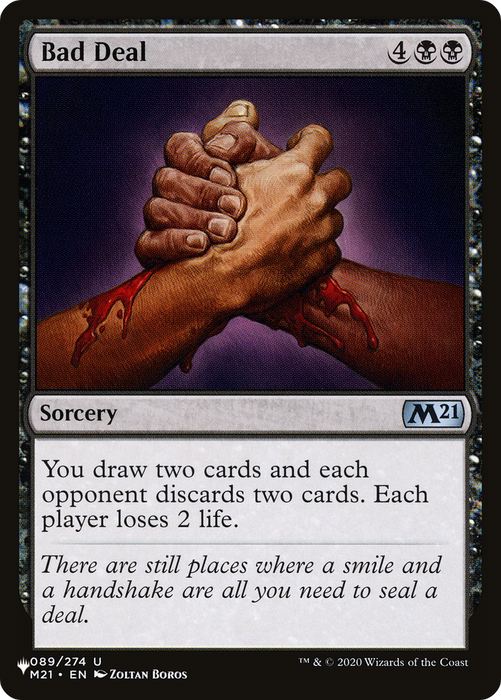 Bad Deal [PLST-M21-89] - The List