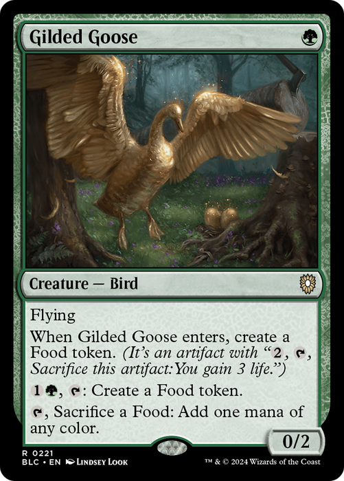 Gilded Goose [BLC-221] - Bloomburrow Commander