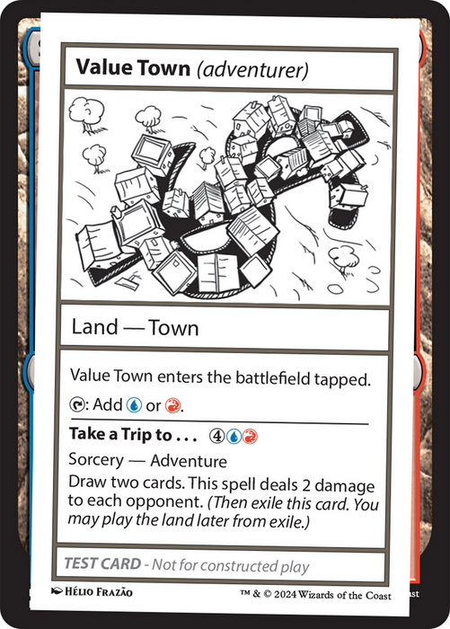 Value Town // Take a Trip to... [MB2-999-VAT] - Mystery Booster 2