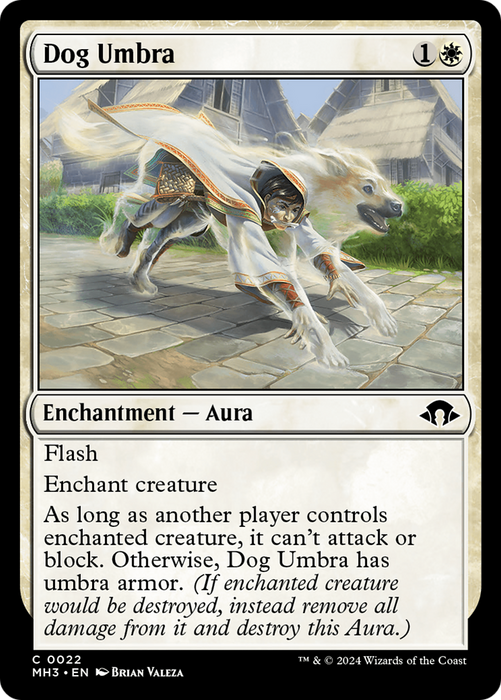 Dog Umbra [MH3-022] Foil - Modern Horizons 3