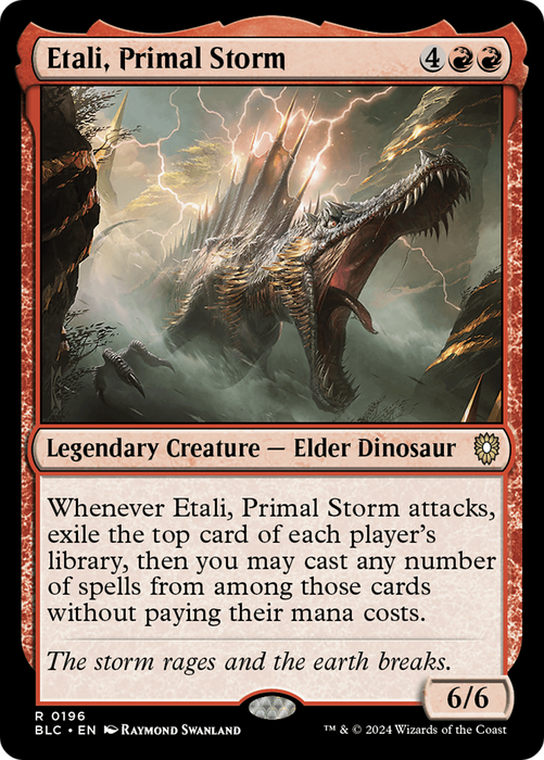 Etali, Primal Storm [BLC-196] - Bloomburrow Commander