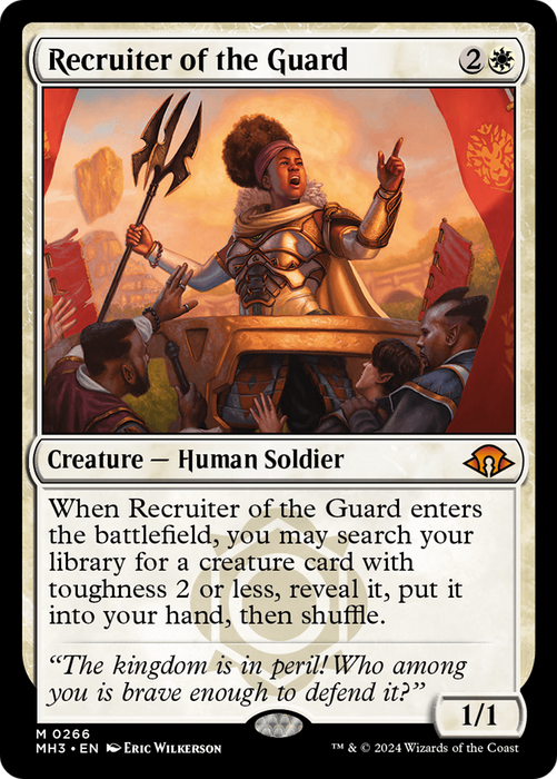 Recruiter of the Guard [MH3-266] Foil - Modern Horizons 3