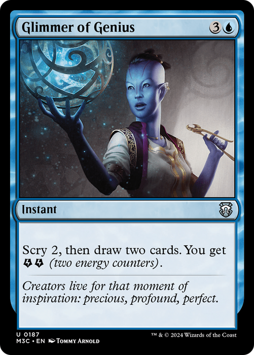 Glimmer of Genius [M3C-187] Foil - Modern Horizons 3 Commander