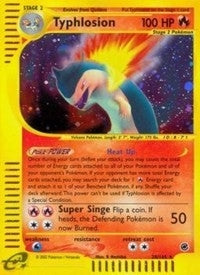 Image for Typhlosion (28) (028/165) (Reverse Holofoil) [Expedition] - Pokemon