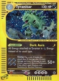 Image for Tyranitar (29) (029/165) (Reverse Holofoil) [Expedition] - Pokemon