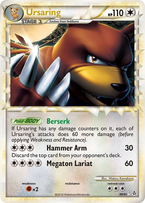 Image for Ursaring (Prime) (89/95) (Holofoil) [Unleashed] - Pokemon