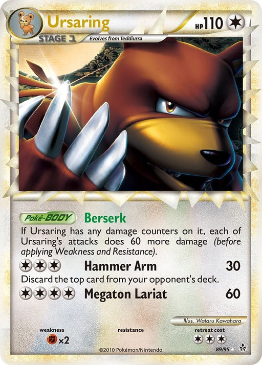 Image for Ursaring (Prime) (89/95) (Holofoil) [Unleashed] - Pokemon