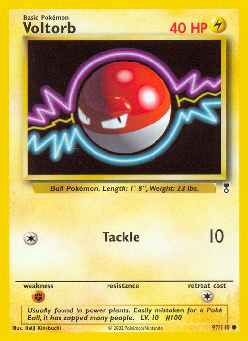 Image for Voltorb (097/110) (Reverse Holofoil) [Legendary Collection] - Pokemon