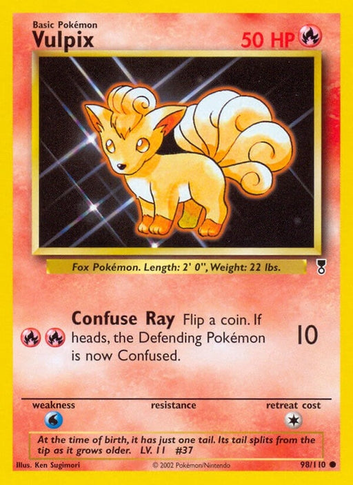 Image for Vulpix (098/110) (Reverse Holofoil) [Legendary Collection] - Pokemon