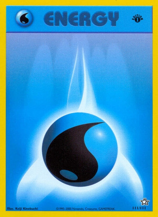 Image for Water Energy (111/111) (Unlimited) [Neo Genesis] - Pokemon