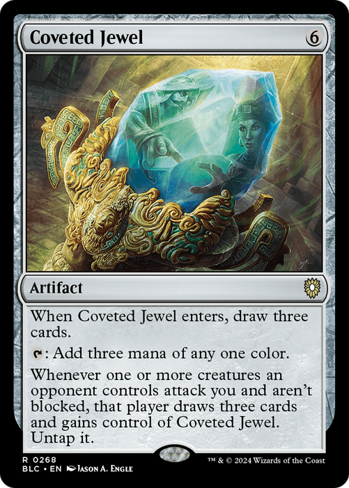 Coveted Jewel [BLC-268] - Bloomburrow Commander