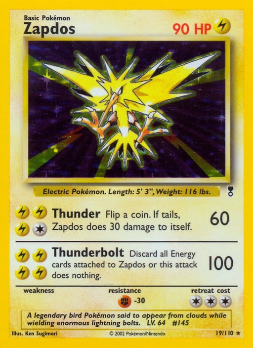 Image for Zapdos (019/110) (Reverse Holofoil) [Legendary Collection] - Pokemon