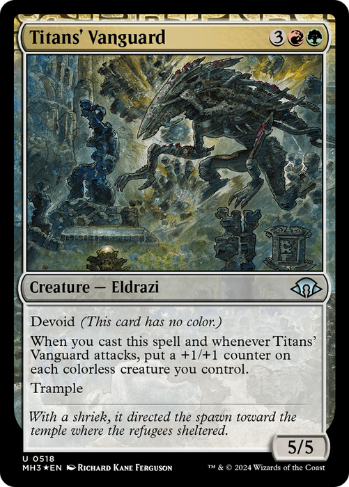 Titans' Vanguard [MH3-518] Foil - Modern Horizons 3