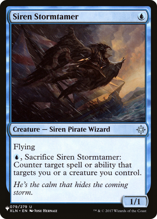 Siren Stormtamer [PLST-XLN-79] - The List