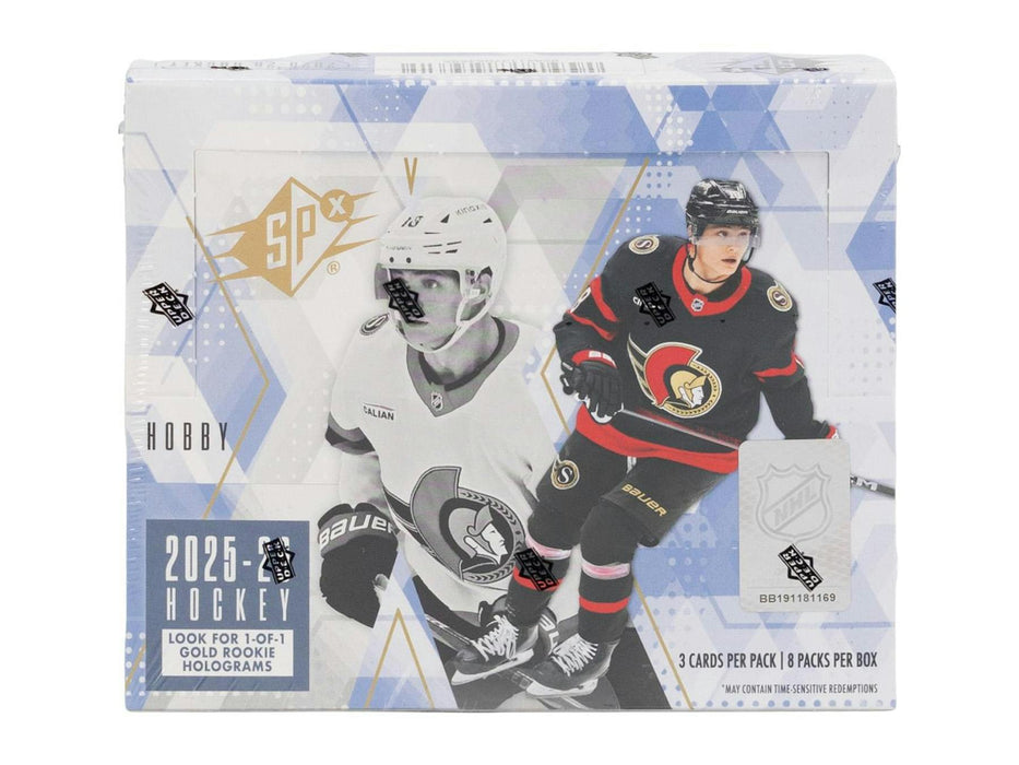 (In-Store Only) 2025-26 Upper Deck SPx Hockey Hobby Box