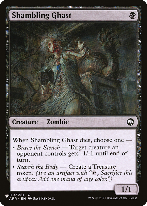 Shambling Ghast [PLST-AFR-119] - The List